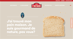 Desktop Screenshot of boulangeriestmethode.com
